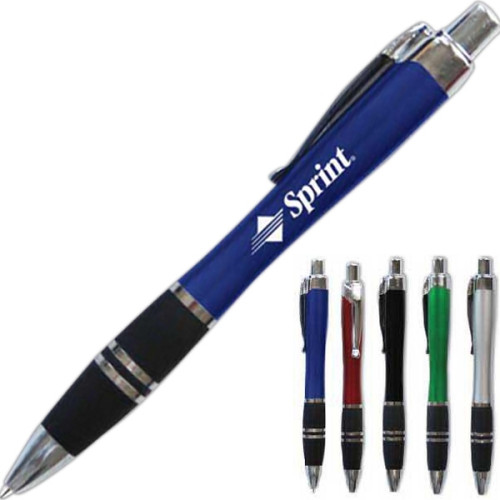 Soft Grip Click Pen | Vorson Giveaways