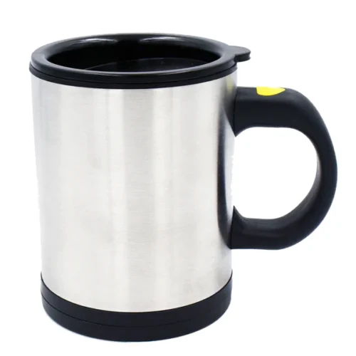 Black Stainless Steel Coffe Mug | Vorson Giveaways