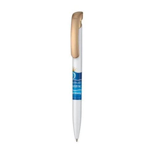 Clear Solid Gold Pen | Vorson Giveaways