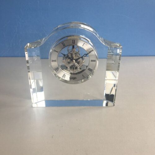 GLASS TABLE CLOCK | Vorson Giveaways