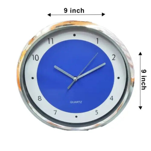 BLUE WALL CLOCK | Vorson Giveaways