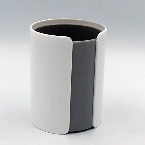 WHITE AND GRAY PEN HOLDER | Vorson Giveaways