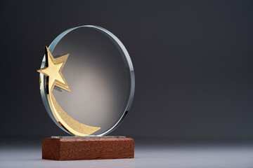 STAR CRYSTAL ROUND SHIELD | Vorson Giveaways