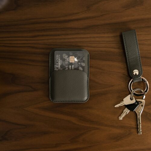 Leather Keychain + Card Holder | Vorson Giveaways
