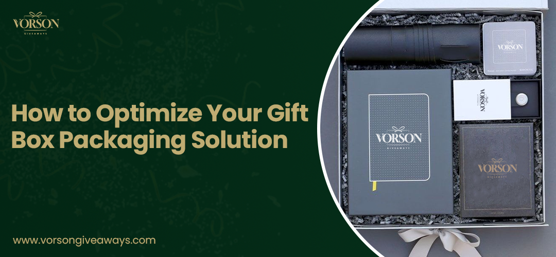 Gift box packaging solution | Vorson Giveaways